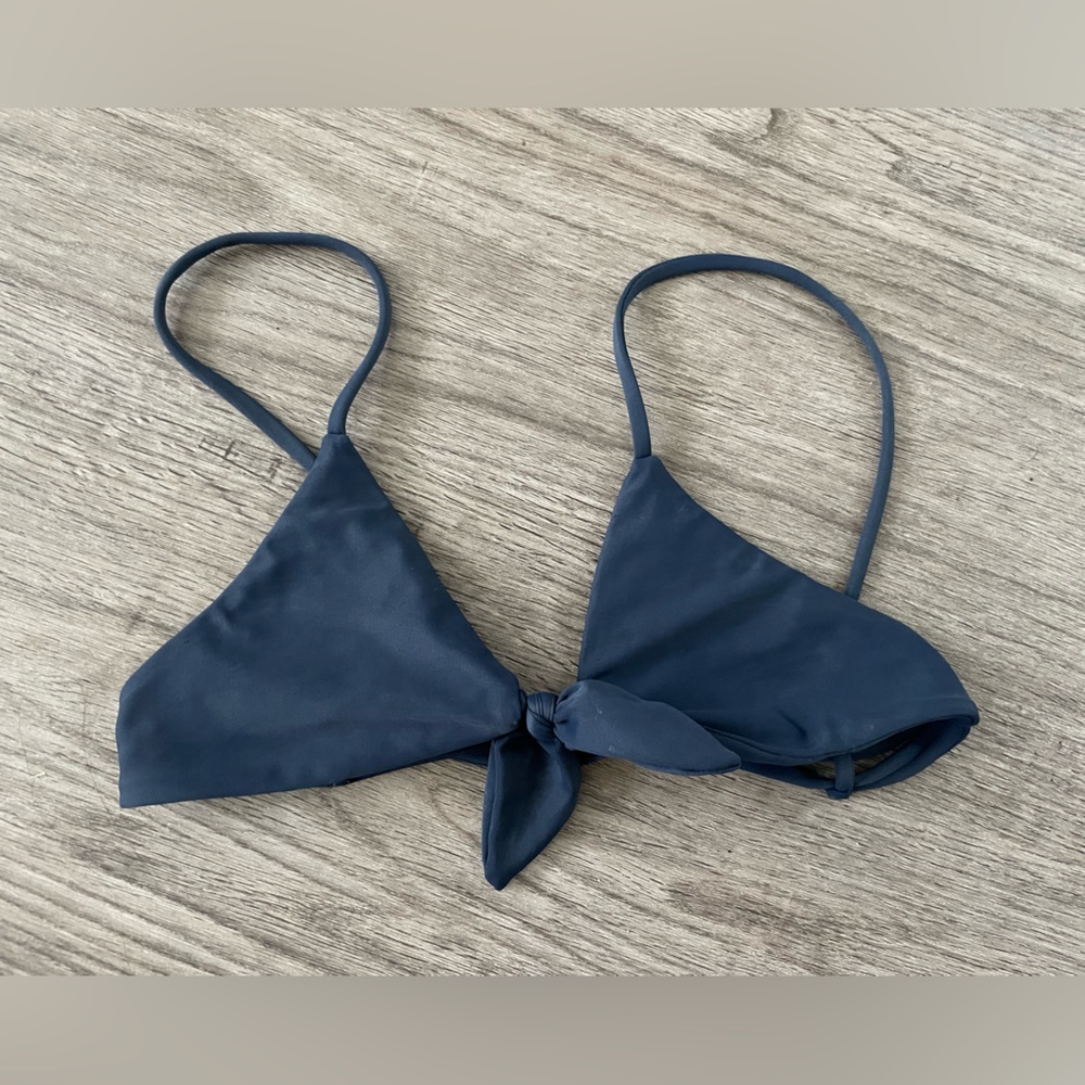 Aila Blue bathing suit top